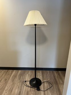 Hammered Metal Floor Lamp