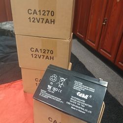 4 brand new in box batterys