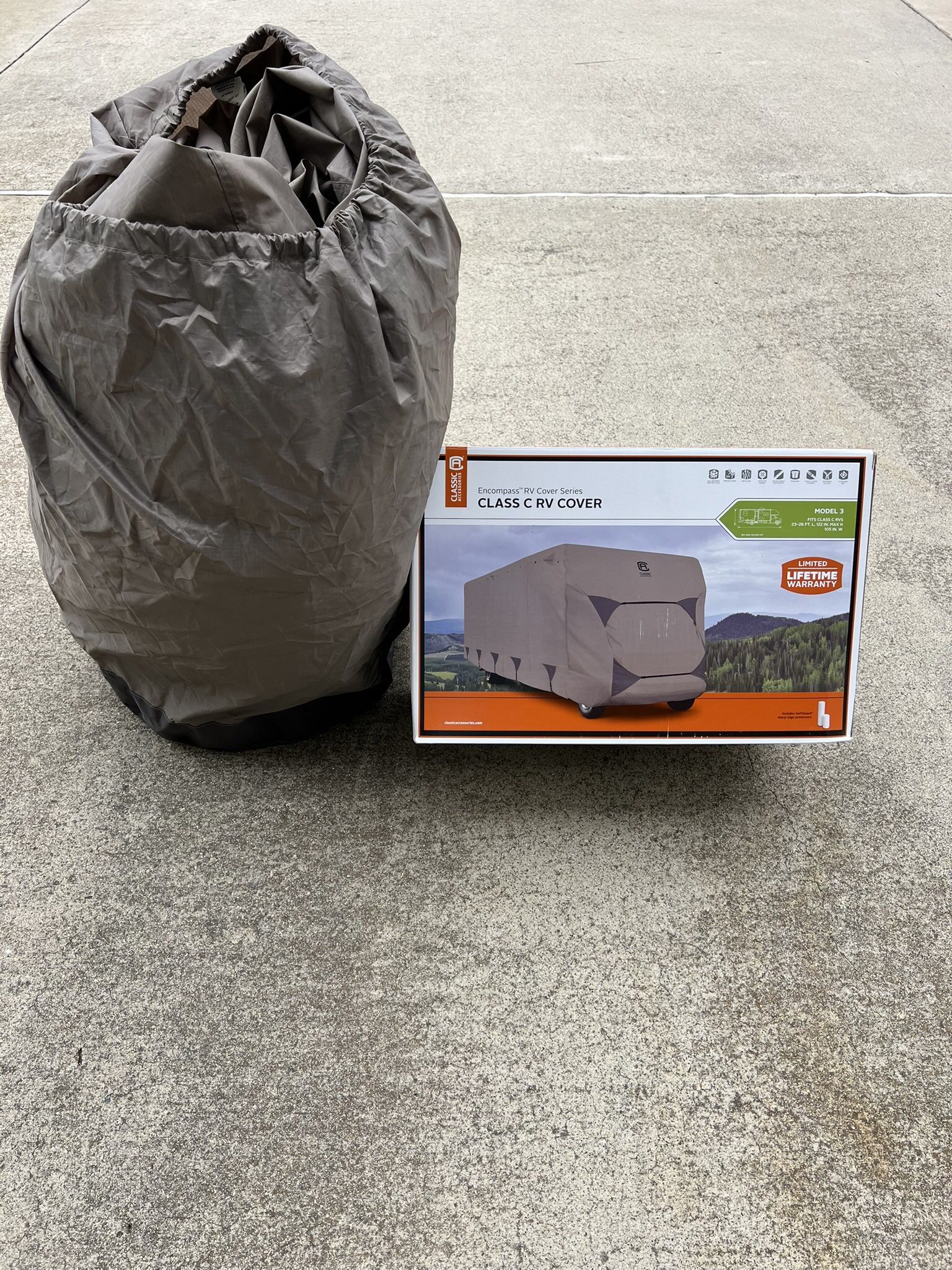 Classic Accessories Class C RV Cover for 23-26 feet