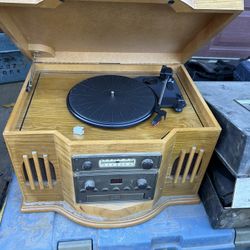 Old Time Record Player