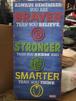 Marvel Avengers Wall Decoration