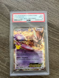 PSA 9 Mewtwo EX 54/99 Pokemon Celebrations 2021
