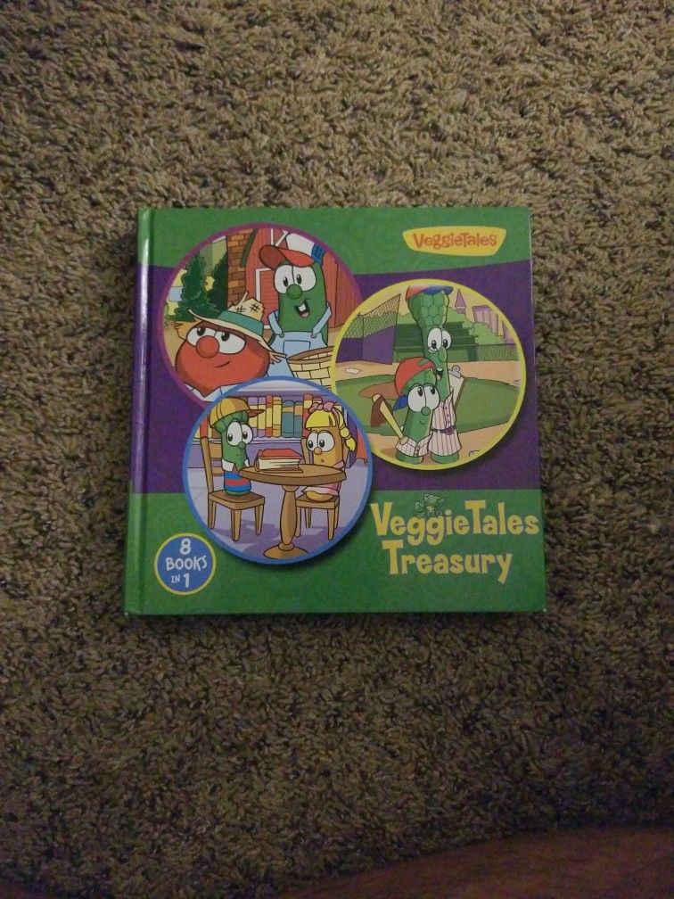 Veggie Tales Treasury. 8 Books In One. Hardcover NEW!