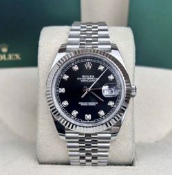 rolex datejust 41mm with box and papers