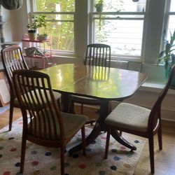 Mid century dinning room set