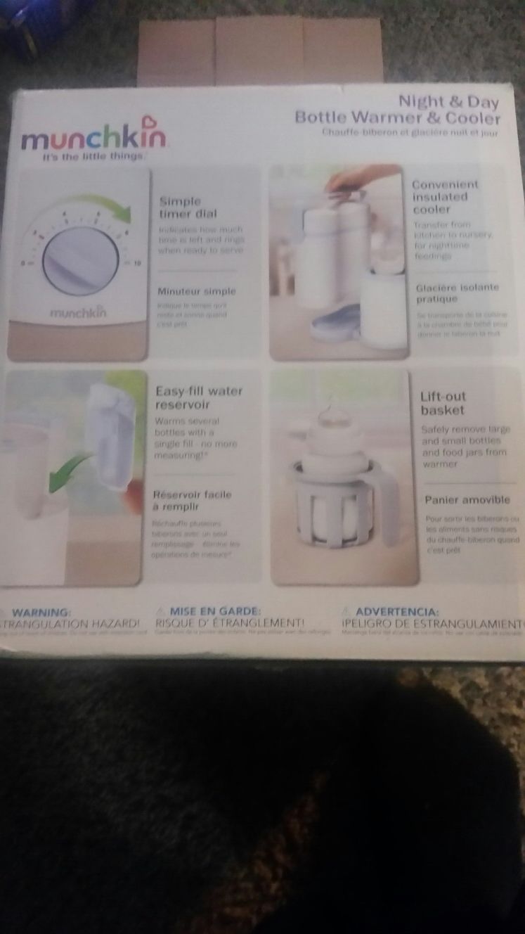 Munchkin night & day bottle warmer and cooler 2025