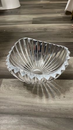 Very thick Glass bowl Medium size