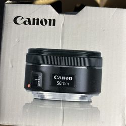 canon ef 50mm f/1.8 stm lens