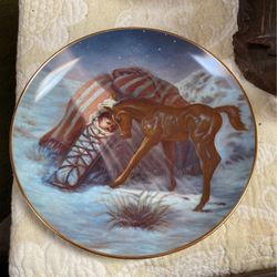1988 Issue in the Perillo Plate Christmas series Entitled silent night