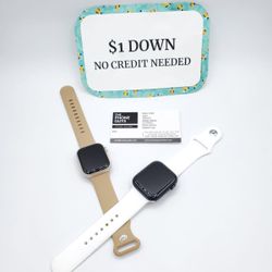 Apple Watch Series 5 44MM Cellular - 90 DAY WARRANTY - $1 DOWN - NO CREDIT NEEDED 
