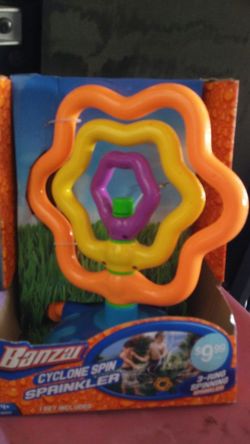New kids water sprinkle