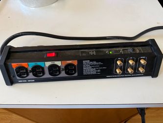 Monster Power HTS 1000 Home Theater Surge Protector Tested Working