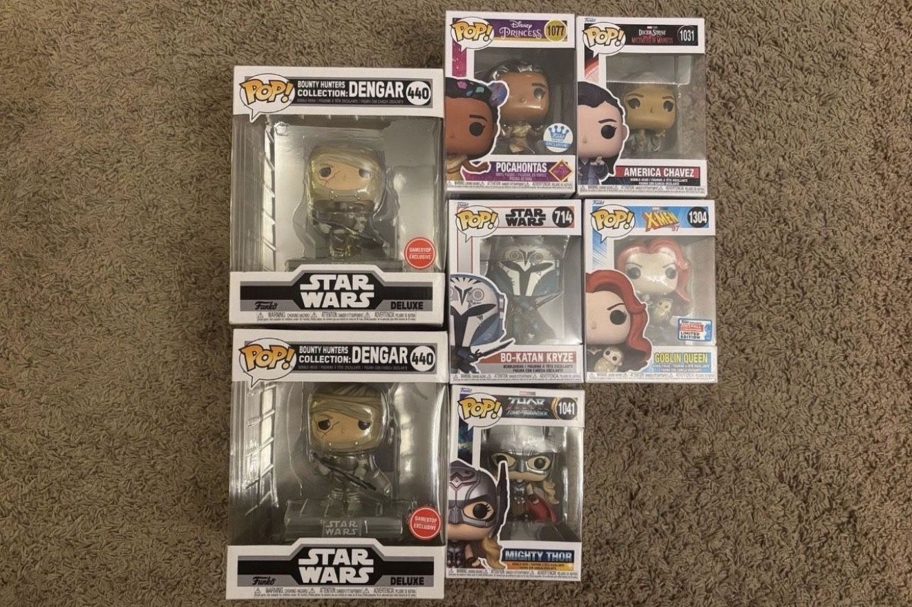 Random Funko Lot Star Wars Thor X-men