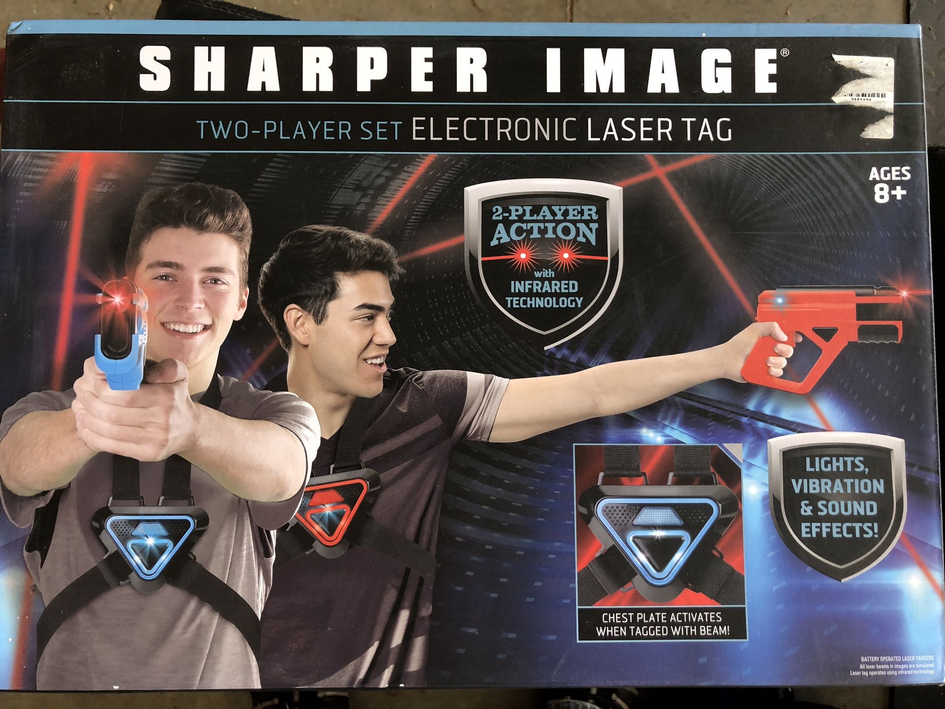 Laser Tag Set From Sharper Image (new/Unopened)