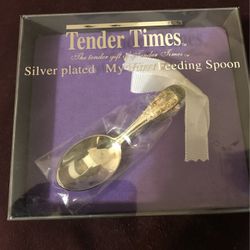 Tender Times Silver Plates My First Feeding Spoon 