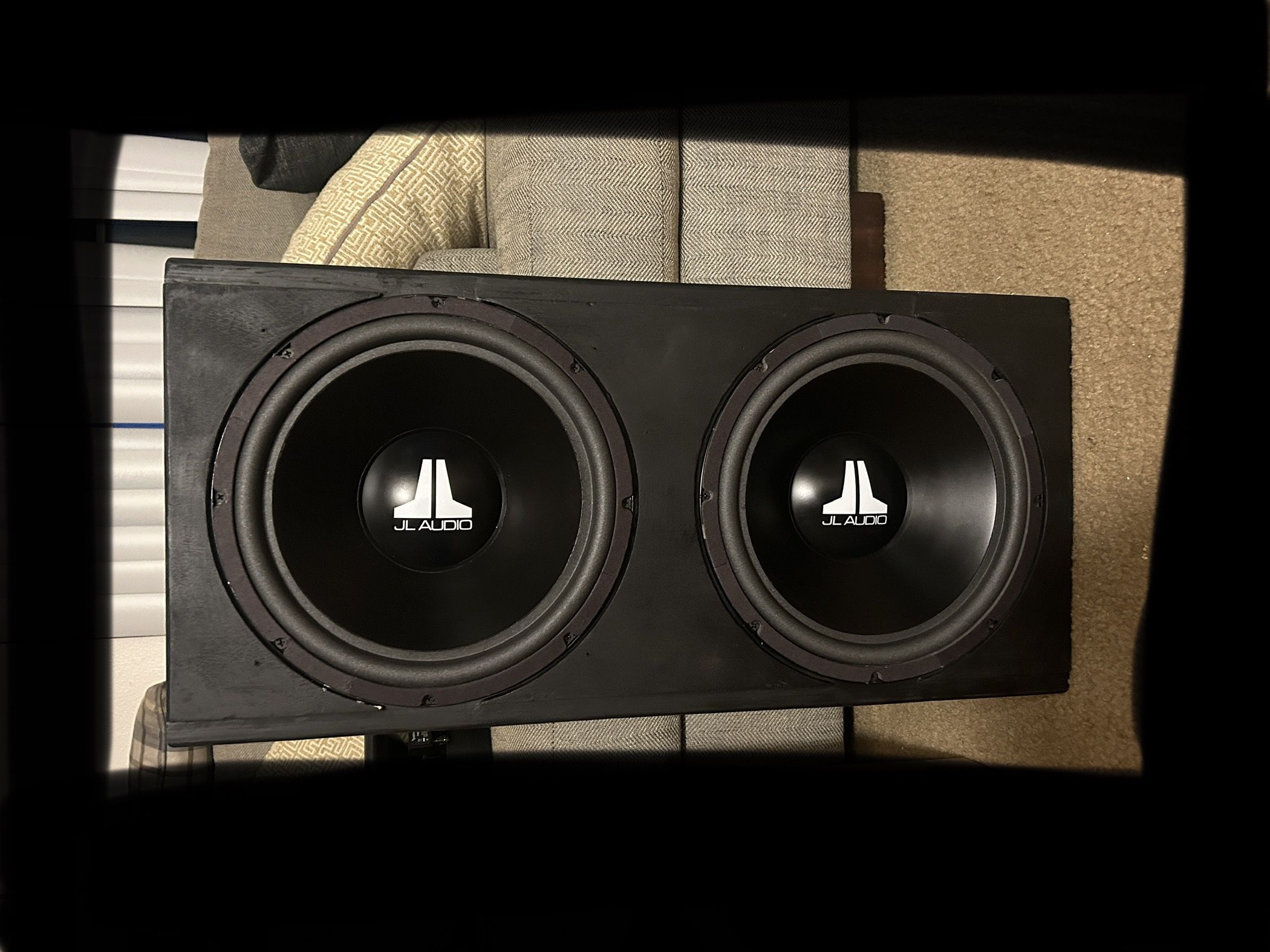 12” Subwoofers JlAudio Vrc With New Ported Box Birch PlyWood for Sale