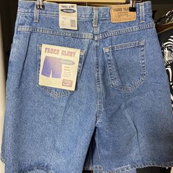 Faded Glory Vintage Jorts Jean Shorts 