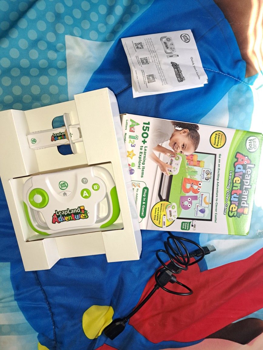 Leapfrog Leapland Adventures Learning Video Game 
