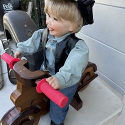 Mini Wooden Motorcycle