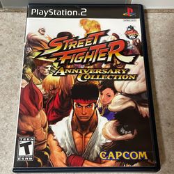 Street Fighter Anniversary Collection PS2