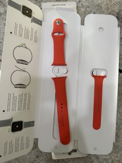 Genuine Apple Watch Sport Band 40mm Nectarine 2018