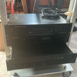 Tascam Dv-D6500 And Gemini Cd-100 Cd Players