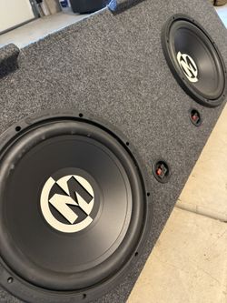 Car Audio (Memphis 12” Subwoofers 🔊)