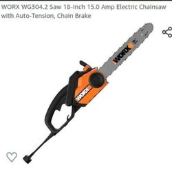 18" 15 AMP ELECTRIC CHAINSAW (USED)
