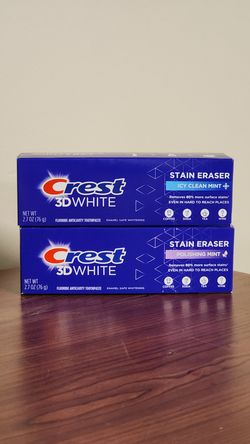 Crest 3D White Stain Eraser Toothpaste (2.7 oz)