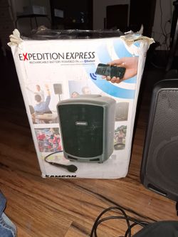 Samson Expedition Express Portable Bluetooth PA System w/ Mic & Box - Works Plugged