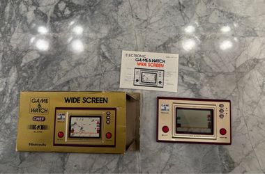 Nintendo Game & Watch Chef Wide Screen