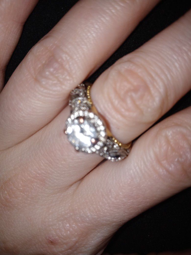 Wedding And Engagement ring set