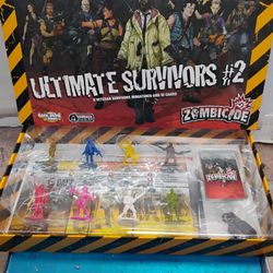 Zombicide: Ultimate Survivors #2 board game expansion. item is new but it is missing one ID card