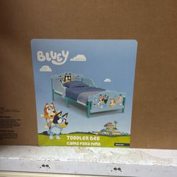 Bluey Toddler Bed New Out Of The Box Never Used No Mattress Only The Bed 