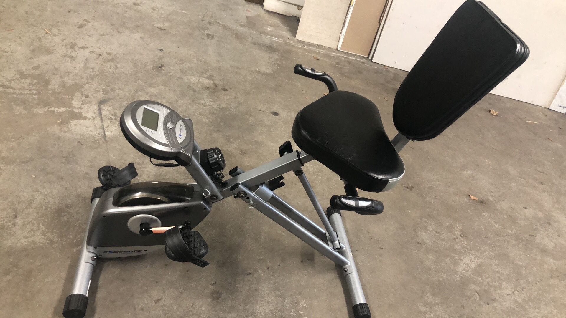 Adjustable exercise machine almost brand, new
