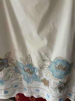 Woman cotton detailed skirt