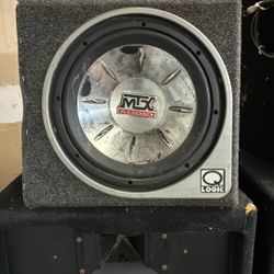 12” MTX Audio Subwoofer 