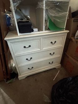 White dresser