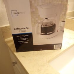 White Coffee Maker *New In Box*