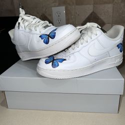 NIKE AIRFORCE CUSTOME BUTTERFLY 