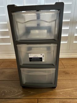 Mainstays 3 drawer medium cart