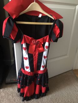 dress costume snow white for girls, size is shown in the photo