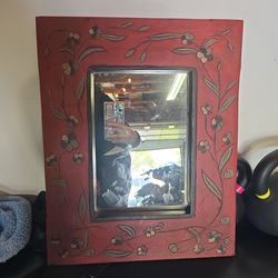Solid Wood Mirror