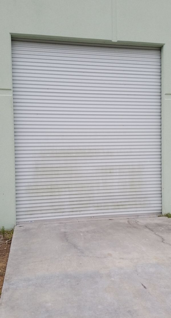 (2) 12'x14' insulated commercial roll up doors and all hardware. Brand