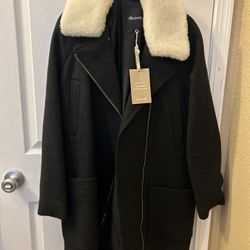 NWT Black Madewell Coat