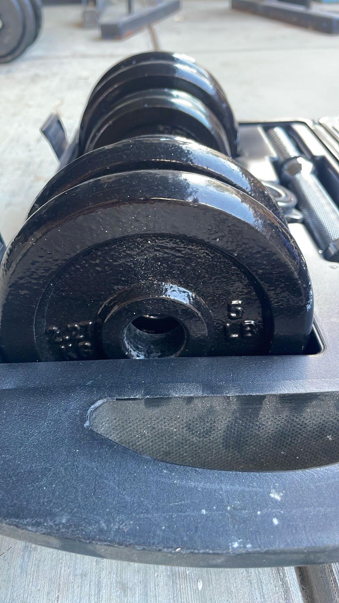 Portable Dumbbell With Suitcase.