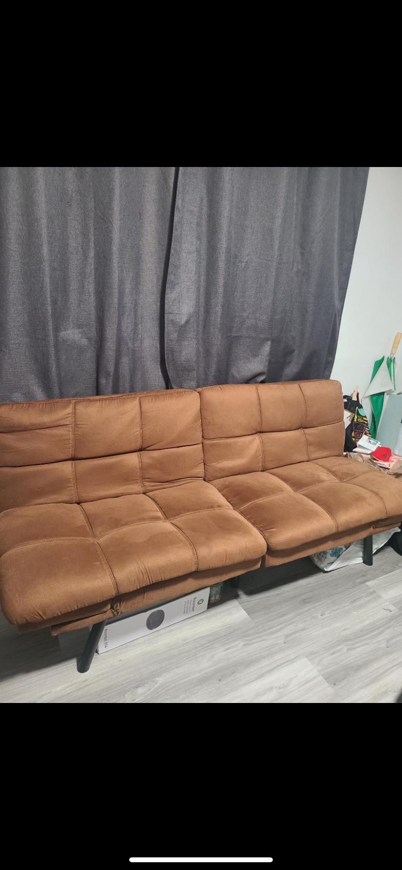 Brown Futon