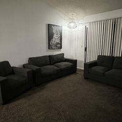GRAY COUCHES 