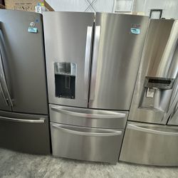 Whirlpool Fridge Four Door Stainless Steel 