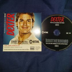Dexter / Brotherhood Season 2 Episodes 1 & 2 Limited Promotional  DVD Like New